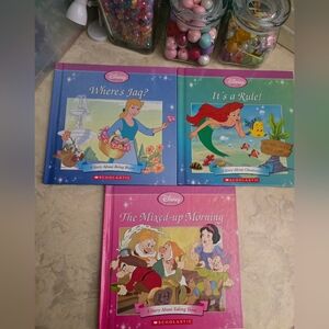 Disney Princess Hardcover Story Books! Set of 3!